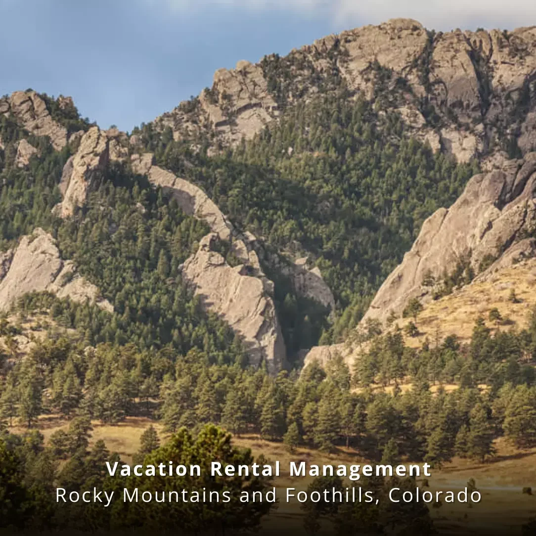 Vacation Rental Management Rocky Mountains and Foothills Colorado